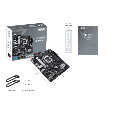 Asus PRIME H610M-A-CSM Placa Base Intel H610 LGA 1700 micro ATX 90MB1G20-M0EAYC