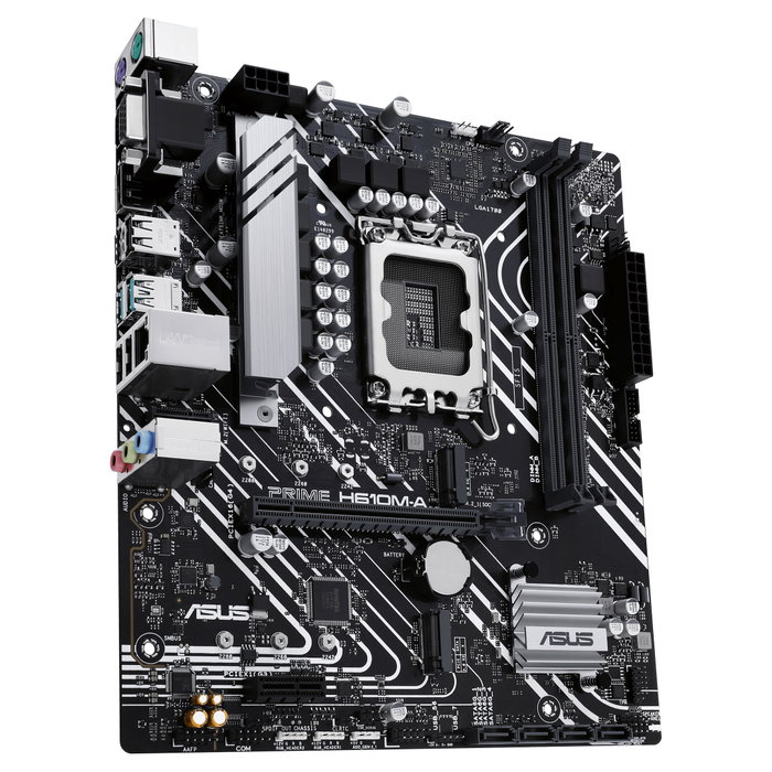ASUS PRIME H610M-A-CSM Intel H610 LGA 1700 DDR5 Micro ATX