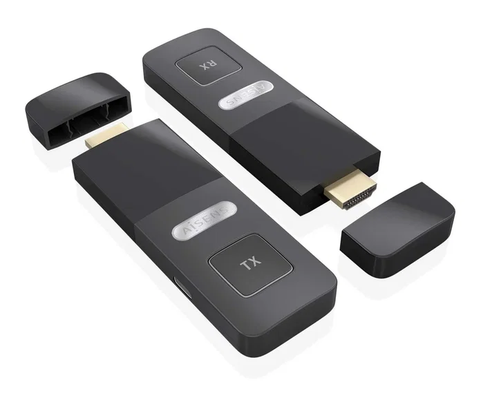 Aisens Extensor de Audio/Vídeo Inalámbrico HDMI 1080P 30m Negro