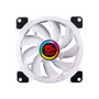 Talius Ventilador de Caja RGB Iris Spectrum 12cm Blanco
