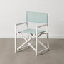 Silla Director Verde-Blanco 56 X 53 X 84 cm (Set de 2)