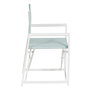 Silla Director Verde-Blanco 56 X 53 X 84 cm (Set de 2)