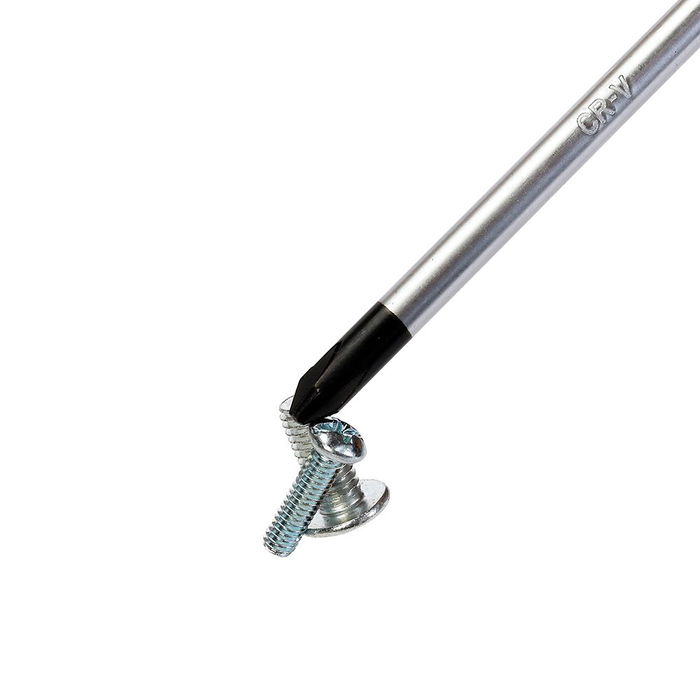 Workpro Destornillador Phillips PH0 x 75 mm Mango Ergonómico Cuerpo Cromo-Vanadio