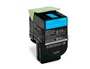 Lexmark 80C2XCE Cartucho de Tóner Cian Extra Alto Rendimiento