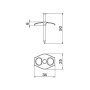 OBO Bettermann Nagel-Fix 3,5x50mm Blanco