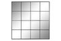 DKD Home Decor Espejo Ventana Negro de Hierro y Cristal 122x122 cm