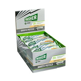 FINISHER Barritas Proteicas Yogur Canela L-Carnitina 20 Barr