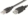 Ewent EC1011 Cable USB 2.0 de Extensión A Macho a A Hembra AWG28, 1 Metro (1m), Negro