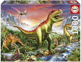 EDUCA BORRAS Puzzle 1000 Piezas Bosque Jurásico