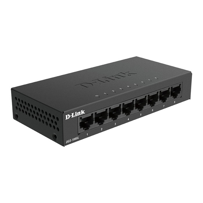 D-Link DGS-108GL Switch de 8 Puertos Gigabit Ethernet