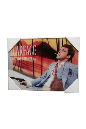 SD TOYS Poster Cristal Tony Montana Scarface 40x30cm