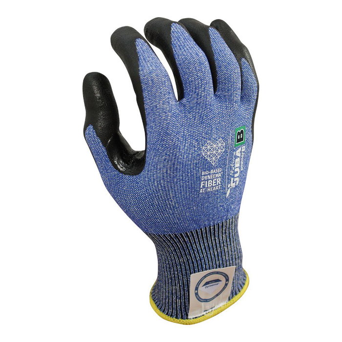Juba Guante de Protección T-10 Dyneema, Palma Nitrilo Foam Táctil, Resistente a Abrasión y Perforación, Ergonómico y Transpirable