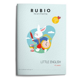 RUBIO Cuaderno A4 Little English (+5 años) de ejercicios