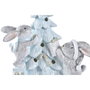 DKD Home Decor Figura Navidad Árbol Resina LED (2 Unidades)
