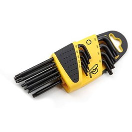 DUVER Juego de llaves Torx 9 pzs TX T10-T50