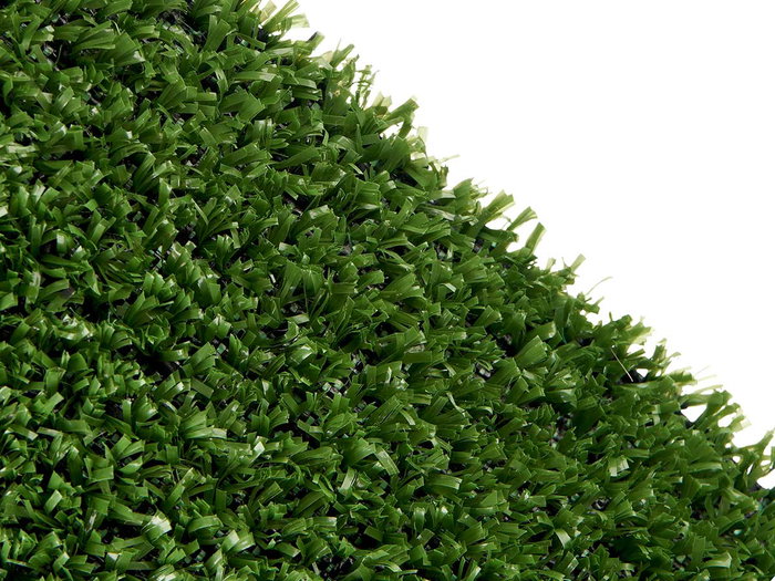 Ibergarden Moqueta de Jardín en Rollo, 7 mm de Grosor, 1 x 3 m, Plástico, Color Verde (Set de 12)