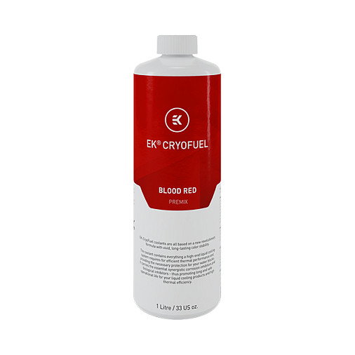 EK Water Blocks EK-CryoFuel Premix, Blood Red - 1000ml