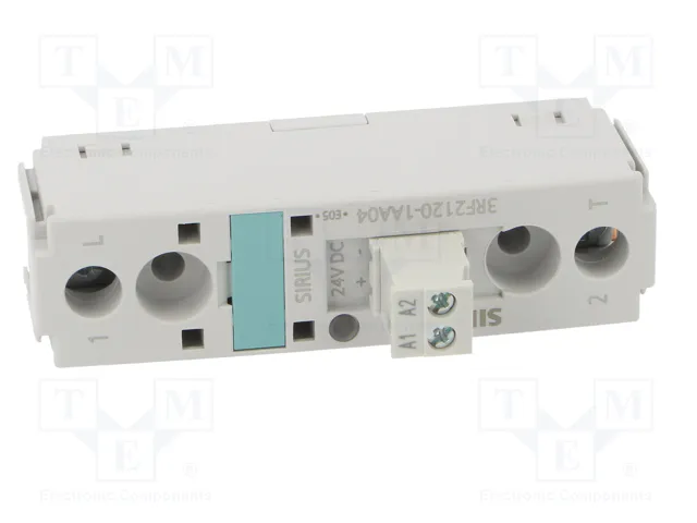 SIEMENS 3RF2120-1AA04 Relé de semiconductor monofásico 20A 48-460VAC SIEMENS 3RF2120-1AA04 Relé de semiconductor monofásico 20A 48-460VAC