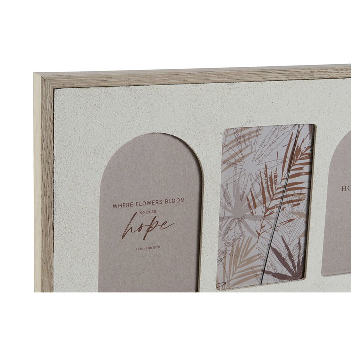 DKD Home Decor Marco Multifoto Beige para 5 Fotos