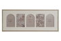 DKD Home Decor Marco Multifoto Beige para 5 Fotos