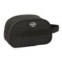 Neceser de Viaje BlackFit8 Old school Negro Gris Reciclable 26 x 15 x 12 cm