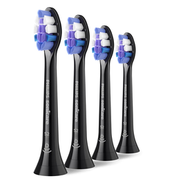 Cabezal de Recambio Philips HX6054/88 RECAMB. S2 SENSITIVE 4UD Negro 4 Unidades