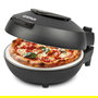 Ferrari Horno de Pizza con Piedra, 28 cm, 420 °C, 1200 W, Negro y Plata - Modelo G10199