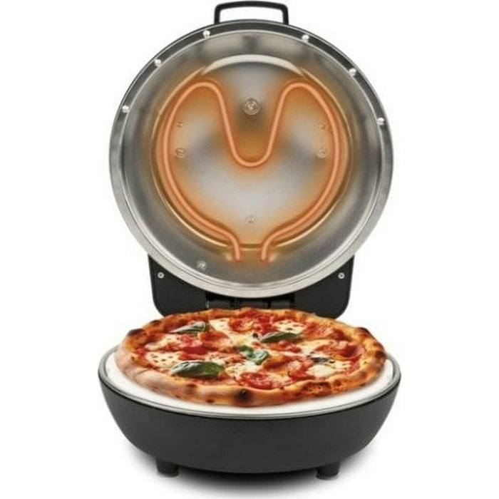 G3Ferrari Pummarola Horno de Pizza Eléctrico Negro y Plata