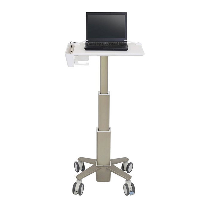 Ergotron C50-1100-0 CareFit Slim Medical Laptop Cart Soporte Carro para Portátil no Powered Altura Ajustable 614-1247 mm Gris