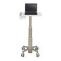 Ergotron C50-1100-0 CareFit Slim Medical Laptop Cart Soporte Carro para Portátil no Powered Altura Ajustable 614-1247 mm Gris