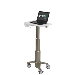 Ergotron C50-1100-0 CareFit Slim Medical Laptop Cart Soporte Carro para Portátil no Powered Altura Ajustable 614-1247 mm Gris