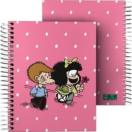 GRAFOPLAS DISEÑO Cuaderno A6 Mafalda Friends 11,6x14,8x1,6cm