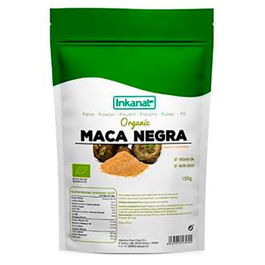INKANAT Maca Negra En Polvo Bolsa Bio 150Gr ES-ECO-026-VAS