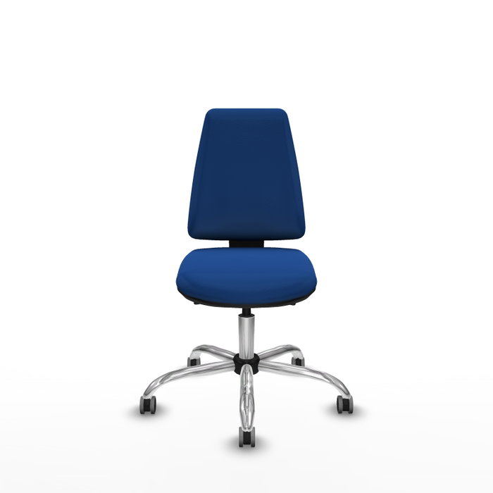 PIQUERAS Y CRESPO Silla de oficina Elche Azul con mecanismo Asincro