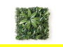 Ibergarden Jardin Vertical Hoja Helecho 50x50 cm Verde y Blanco (Set de 10)