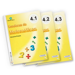 NADAL EDARCA EDITORIAL, Cuadernos Matemáticas 4º Primaria Todos a una - NADAL EDARCA EDITORIAL