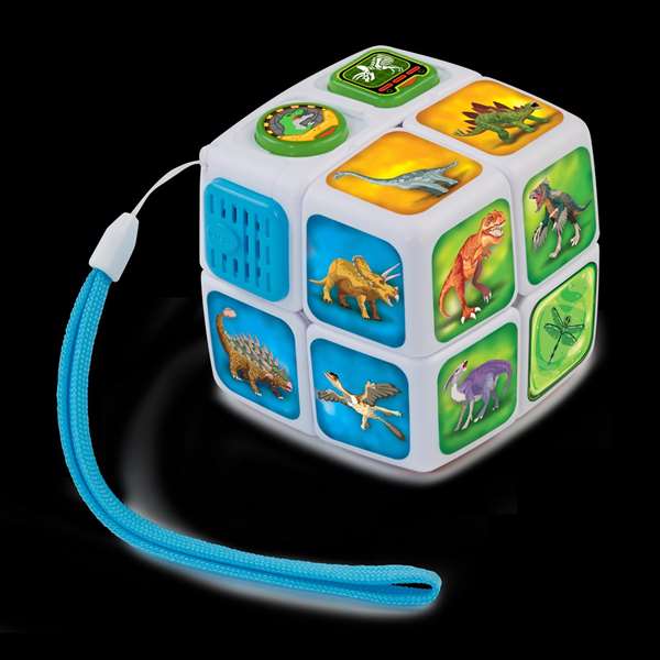 Vtech Cubo Mágico Dinoaventuras 80-573622, Juguete Educativo con 3 Modos de Juego y Dinosaurios para +4 Años