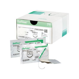 B. Braun Dafilon Blue 2 Ds90 Hilo Quirúrgico 100 cm 12 Unidades