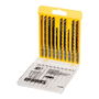 Dewalt DT2290-QZ Hojas de Sierra de Calar para Madera Set 10 uds (Equivalentes Bosch T101B, T119BO, T101AO, T111C, T144D, T144DP)
