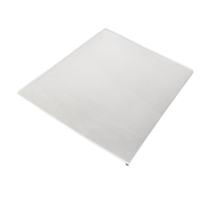 Emuca Protector de fondo para muebles de cocina, tablero 16mm, módulo 1.000mm, 968x580mm, Plástico y Aluminio, Aluminio natural Emuca Protector de fondo para muebles de cocina, tablero 16mm, módulo 1.000mm, 968x580mm, Plástico y Aluminio, Aluminio natural