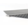 Emuca Protector de fondo para muebles de cocina, tablero 16mm, módulo 1.000mm, 968x580mm, Plástico y Aluminio, Aluminio natural