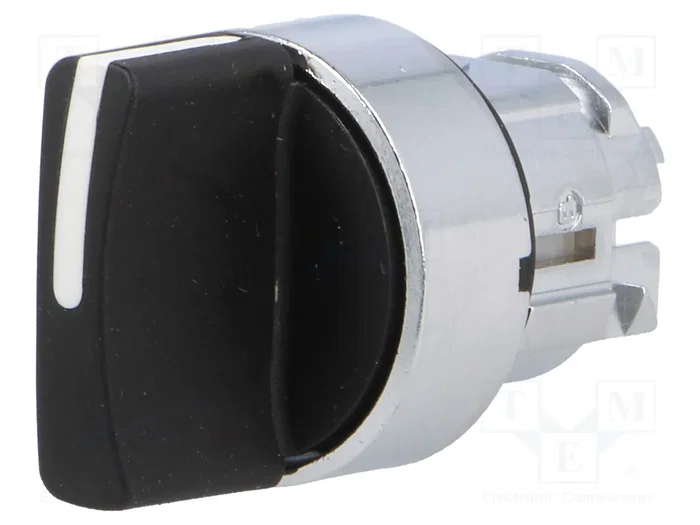 SCHNEIDER ELECTRIC Interruptor Rotativo Harmony XB4 de 3 Posiciones Negro SCHNEIDER ELECTRIC Interruptor Rotativo Harmony XB4 de 3 Posiciones Negro