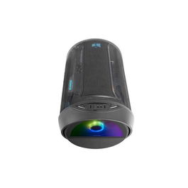 Mars Gaming MC-CYLON Caja Gaming MicroATX Negra - Diseño Cilíndrico, Ventilador RGB 200mm, Cristal Templado, Compatible ATX