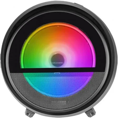 Mars Gaming Caja Gaming MC-CYLON Micro-ATX con Ventilador Frontal RGB 200mm y Ventana Panorámica Mars Gaming Caja Gaming MC-CYLON Micro-ATX con Ventilador Frontal RGB 200mm y Ventana Panorámica