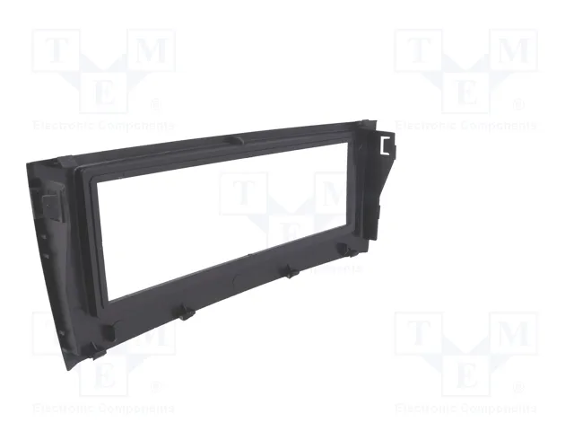 PER.PIC. Bastidor de montaje de radio 1 DIN negro para Fiat