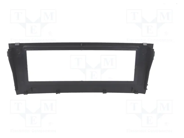PER.PIC. Bastidor de montaje de radio 1 DIN negro para Fiat