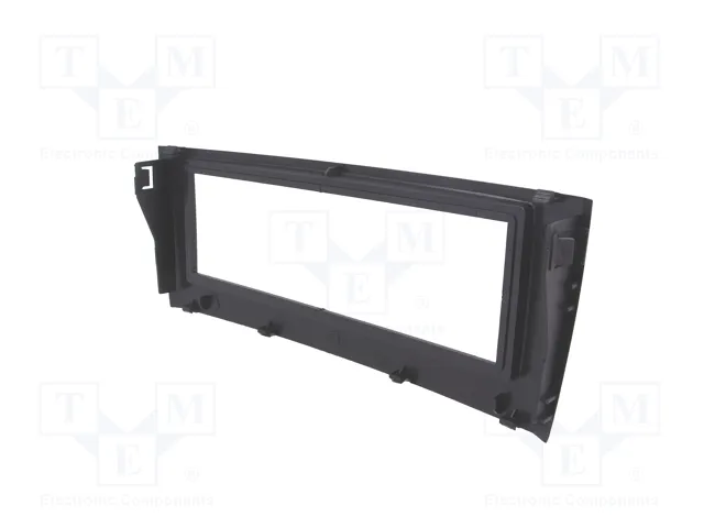 PER.PIC. Bastidor de montaje de radio 1 DIN negro para Fiat