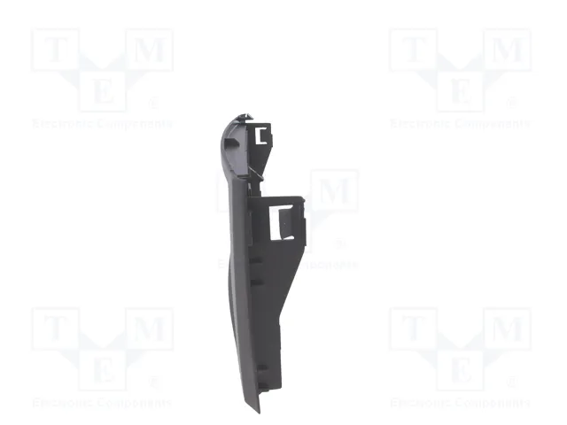 PER.PIC. Bastidor de montaje de radio 1 DIN negro para Fiat