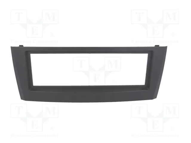 PER.PIC. Bastidor de montaje de radio 1 DIN negro para Fiat