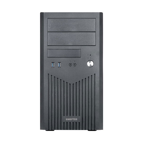 Chieftec Classic Series BD-25B-350GPB Caja de PC Negra con Fuente de Alimentación de 350W